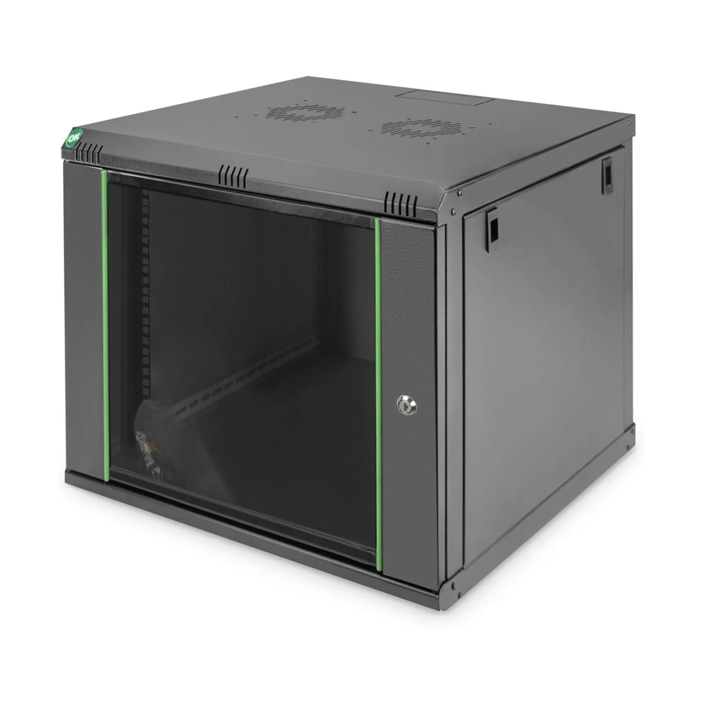 Digitus Wall Mounting Cabinet | DN-19 09-U-EC-SW | Black