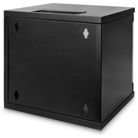 Digitus | Wall Mounting Cabinet | DN-10-06U-B | IP protection class: IP20; Front door: Glass door, single opening; Cabinet type:
