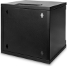 Digitus | Wall Mounting Cabinet | DN-10-06U-B | IP protection class: IP20; Front door: Glass door, single opening; Cabinet type: