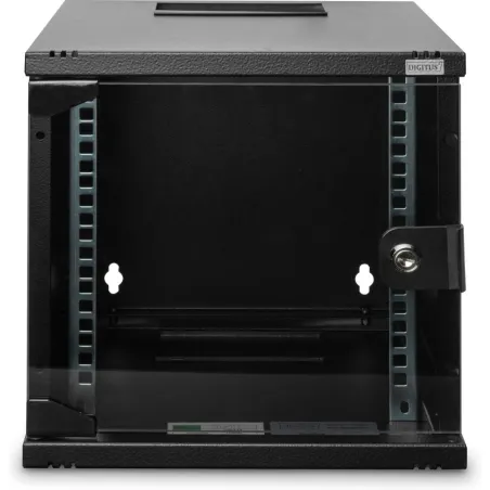 Digitus | Wall Mounting Cabinet | DN-10-06U-B | IP protection class: IP20; Front door: Glass door, single opening; Cabinet type: