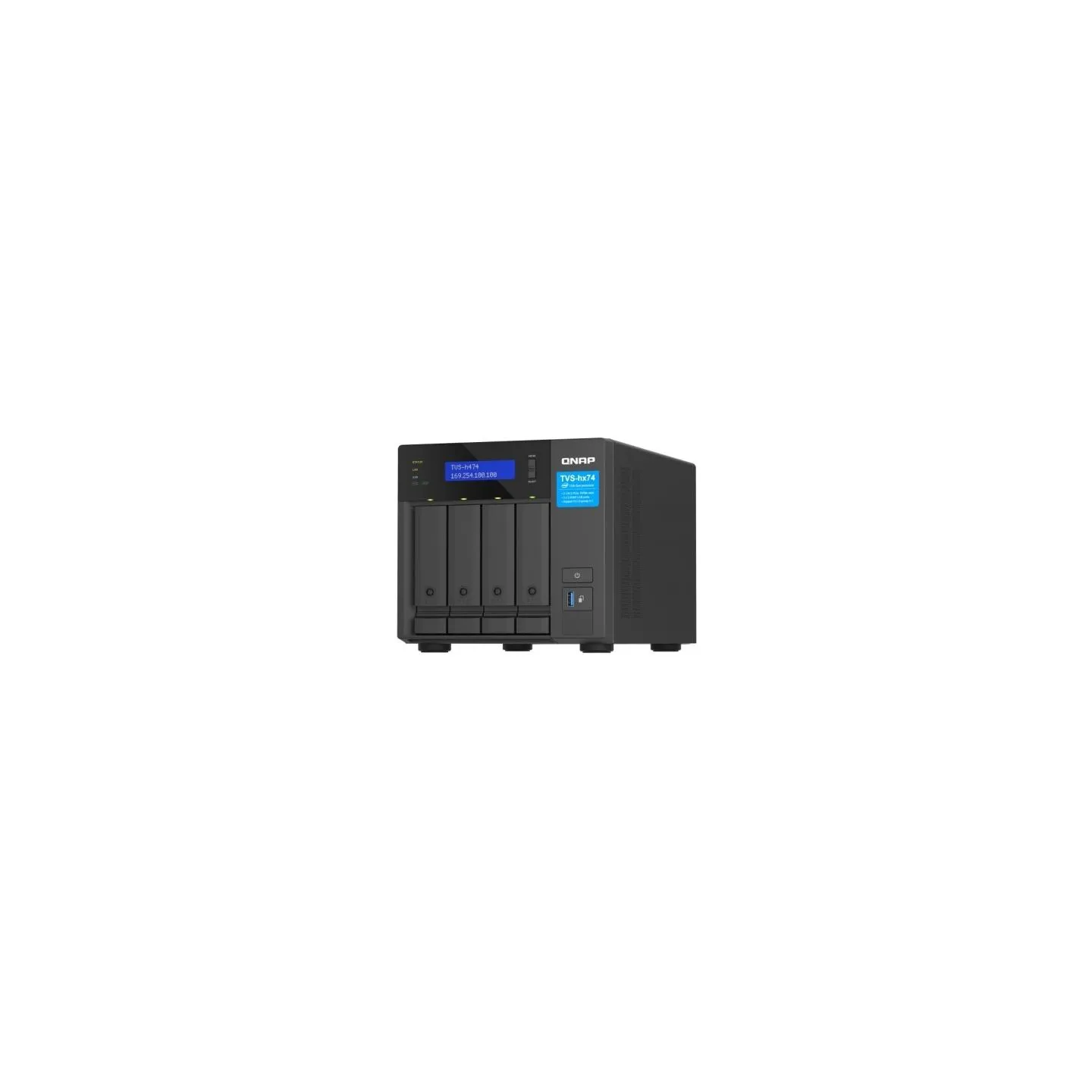 Qnap NAS TVS-h474-PT-8G Intel Pentium Gold 8G DDR4