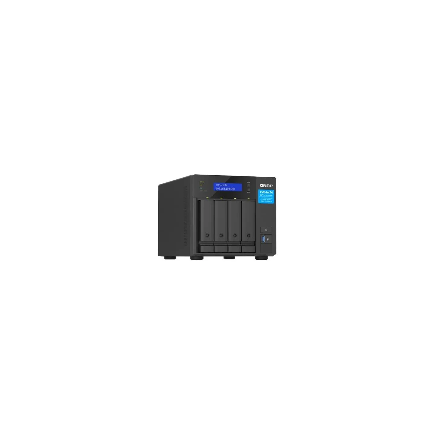 Qnap NAS TVS-h474-PT-8G Intel Pentium Gold 8G DDR4