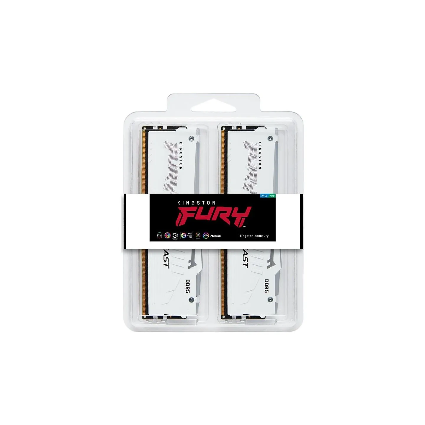 Kingston | Kingston Memory Kit | KF560C30BWEAK2-32 | 32 (2x16GB) GB | DDR5 | 6000 MHz | PC/server | Registered No | ECC No