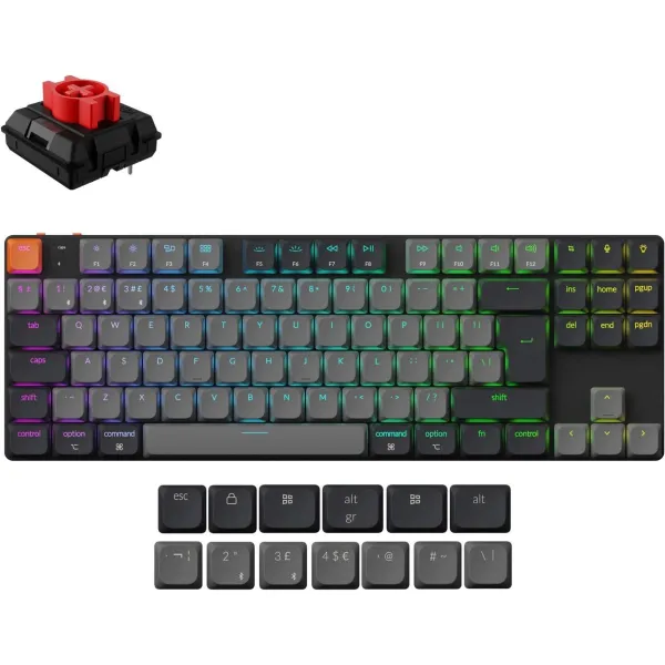Keychron KEYBOARD WRL K1/BLACK K1X-A1 KEYCHRON