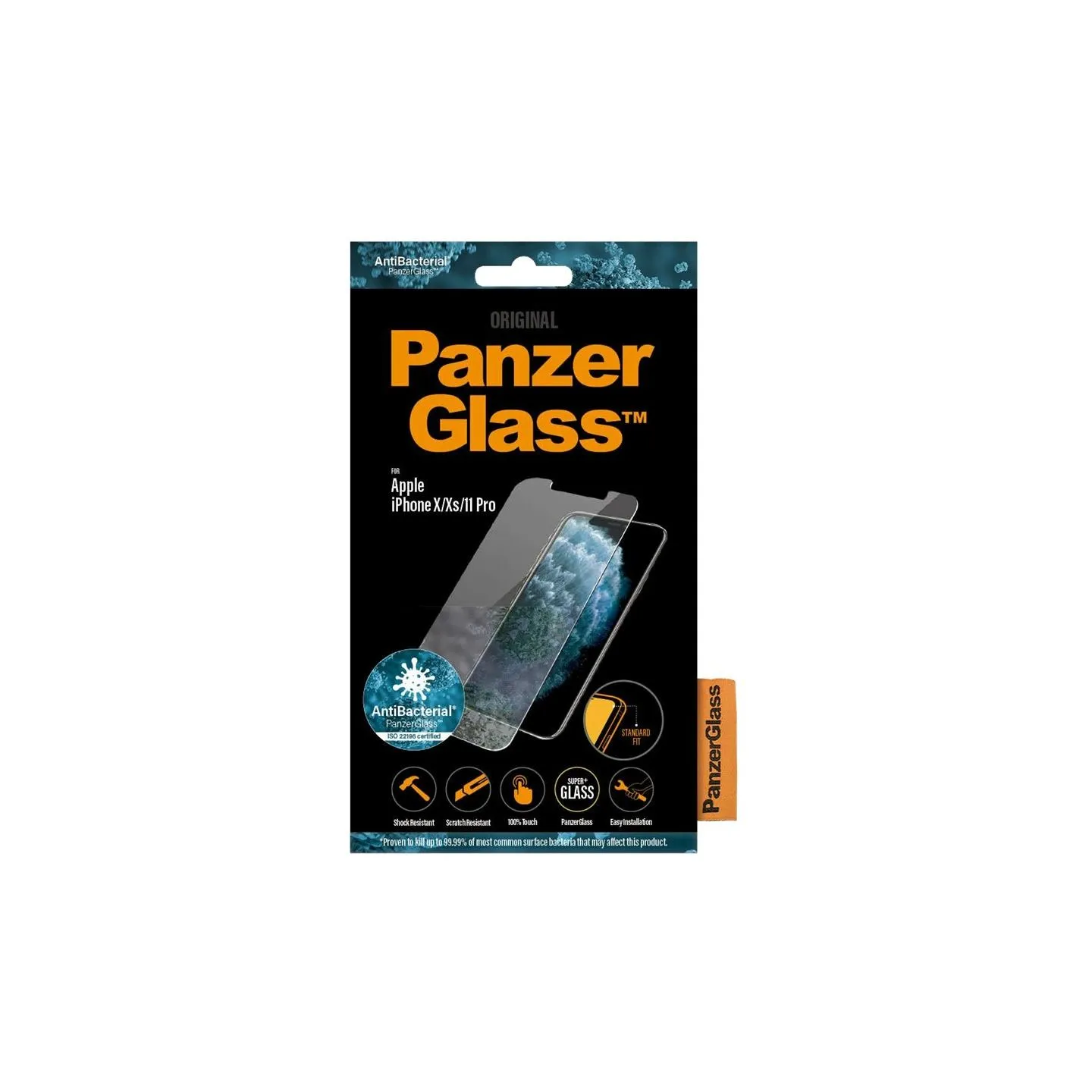 Panzerglass | 2661 | Screen Protector | iPhone | X/XS | Tempered glass | Transparent