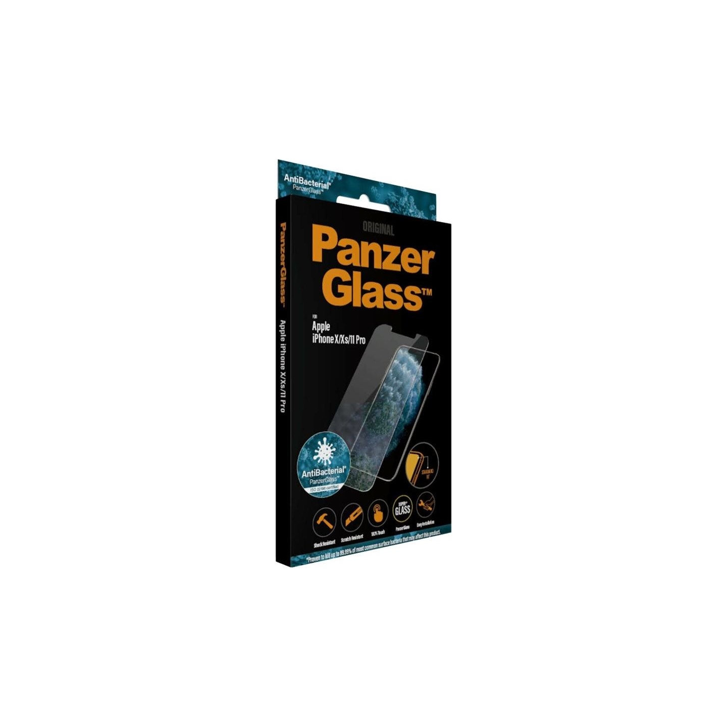 Panzerglass | 2661 | Screen Protector | iPhone | X/XS | Tempered glass | Transparent