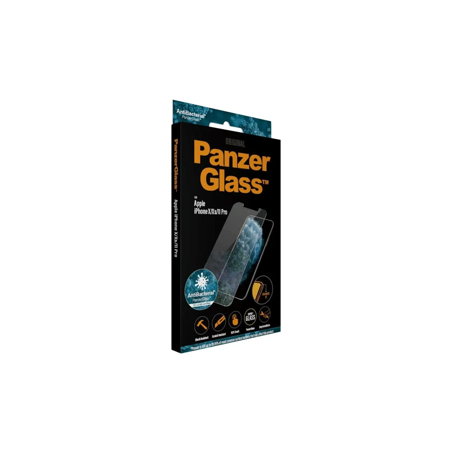 Panzerglass | 2661 | Screen Protector | iPhone | X/XS | Tempered glass | Transparent