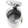Adler Kettle with LED Display | AD 1305 | Electric | 2200 W | 1.7 L | Plastic | 360° rotational base | White/Gold
