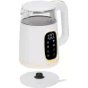 Adler Kettle with LED Display | AD 1305 | Electric | 2200 W | 1.7 L | Plastic | 360° rotational base | White/Gold