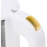 Adler Kettle with LED Display | AD 1305 | Electric | 2200 W | 1.7 L | Plastic | 360° rotational base | White/Gold