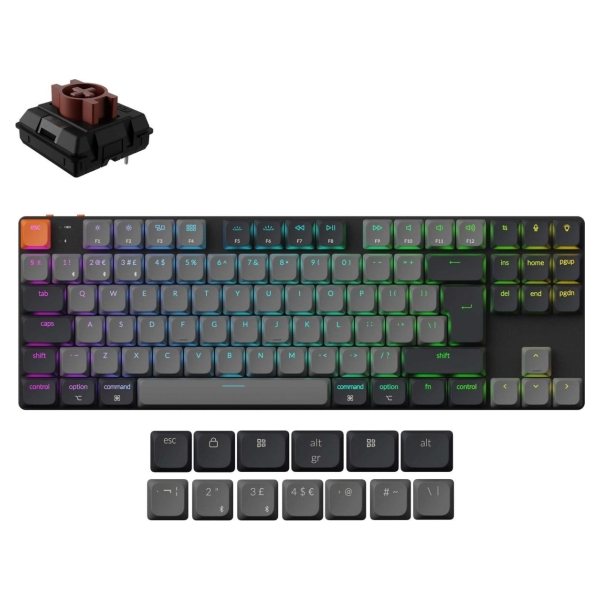 Keychron KEYBOARD WRL K1/BLACK K1X-A3 KEYCHRON