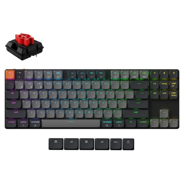 Keychron KEYBOARD WRL K1 RGB/BLACK K1X-B1 KEYCHRON