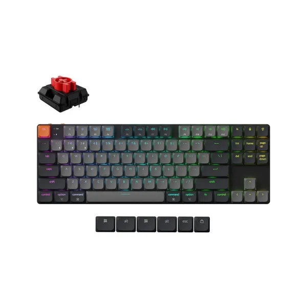 Keychron KEYBOARD WRL K1 RGB/BLACK K1X-B1 KEYCHRON