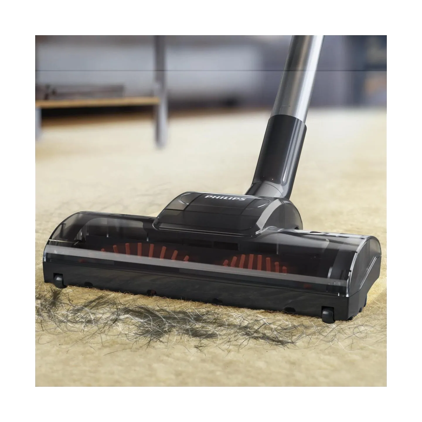 Philips Vacuum Cleaner|PHILIPS|Cordless|900 Watts|Capacity 4 l|Noise 75 dB|Black / Grey|Weight 5.3 kg|XD8152/12