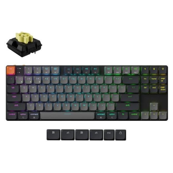 Keychron KEYBOARD WRL K1 RGB/BLACK K1X-B4 KEYCHRON