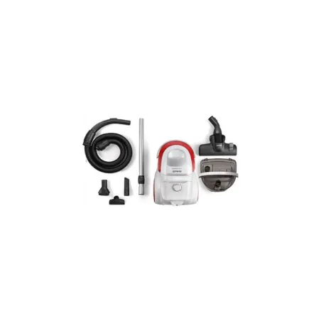 Gorenje | Vacuum cleaner | VCEB01GAWWF | With water filtration system | Wet suction | Power 800 W | Dust capacity 3 L | White/Re