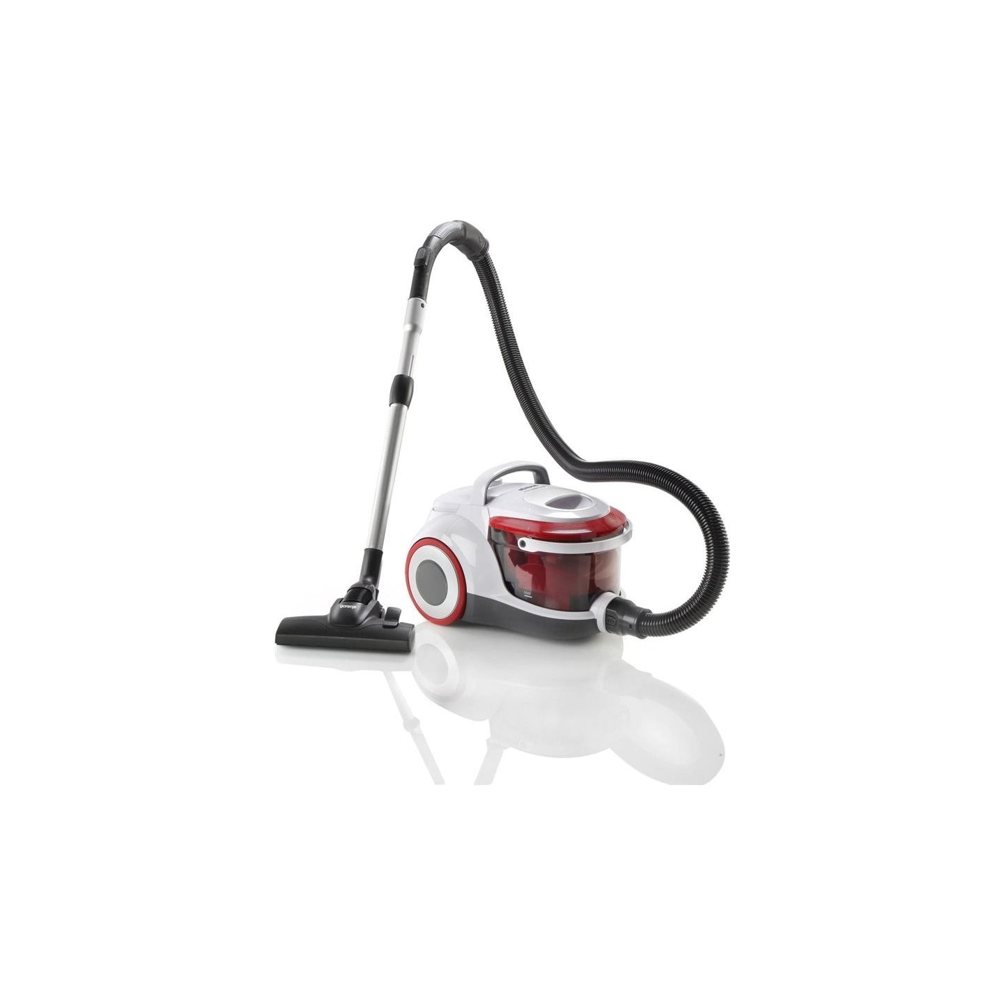 Gorenje | Vacuum cleaner | VCEB01GAWWF | With water filtration system | Wet suction | Power 800 W | Dust capacity 3 L | White/Re