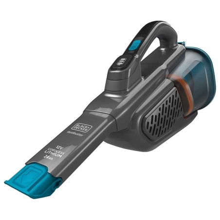 Black & Decker Vacuum Cleaner | BHHV320B-QW | Cordless operating | Handheld | 12 V | Operating time (max) 20 min | Gray/Blue