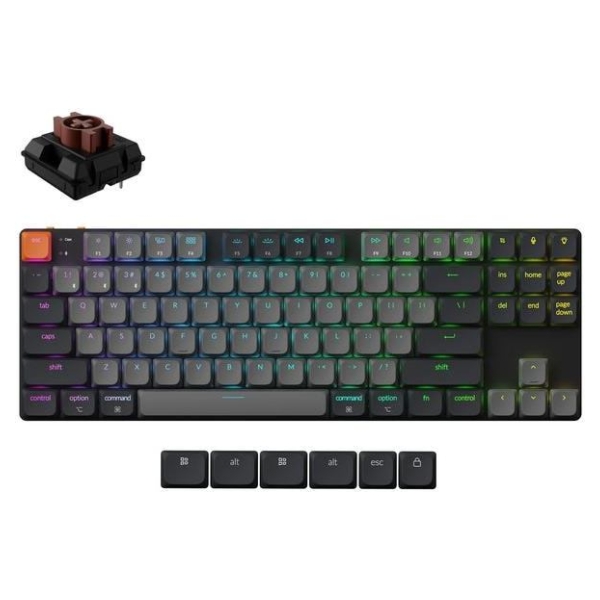 Keychron KEYBOARD WRL K1 RGB/BLACK K1X-B3 KEYCHRON