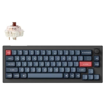 Keychron KEYBOARD WRL V2 MAX RGB/CARBON BLACK V2M-D3 KEYCHRON