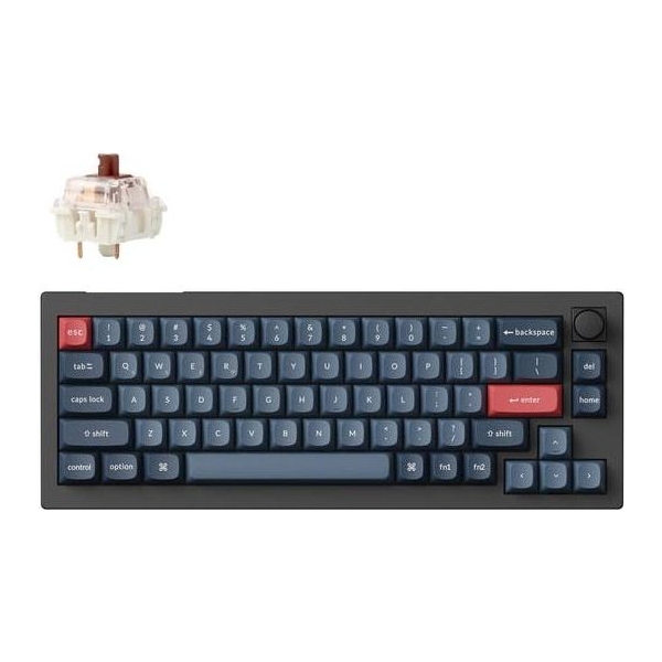 Keychron KEYBOARD WRL V2 MAX RGB/CARBON BLACK V2M-D3 KEYCHRON