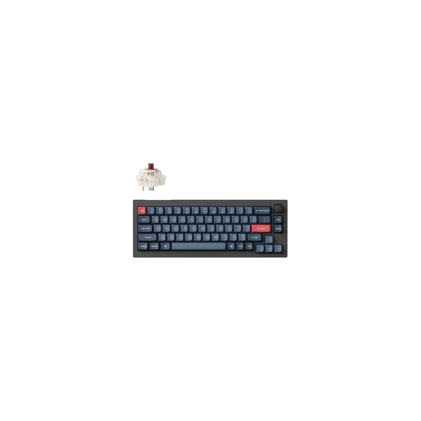 Keychron KEYBOARD WRL V2 MAX RGB/CARBON BLACK V2M-D3 KEYCHRON