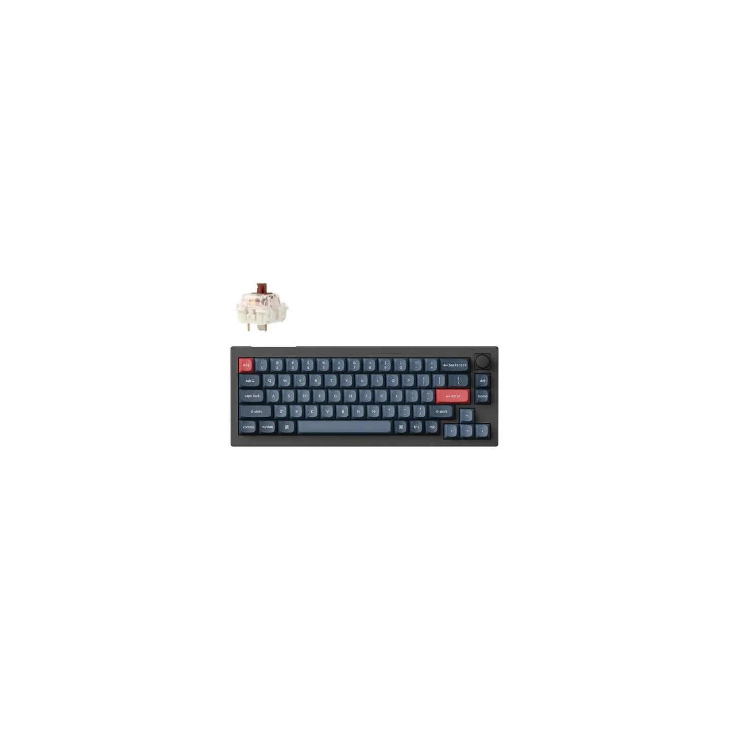 Keychron KEYBOARD WRL V2 MAX RGB/CARBON BLACK V2M-D3 KEYCHRON