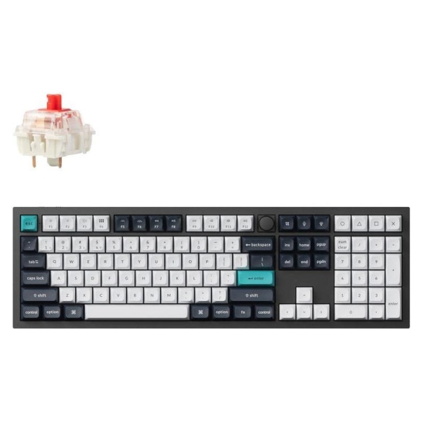Keychron KEYBOARD WRL Q6 MAX RGB/CARBON BLACK Q6M-M1 KEYCHRON