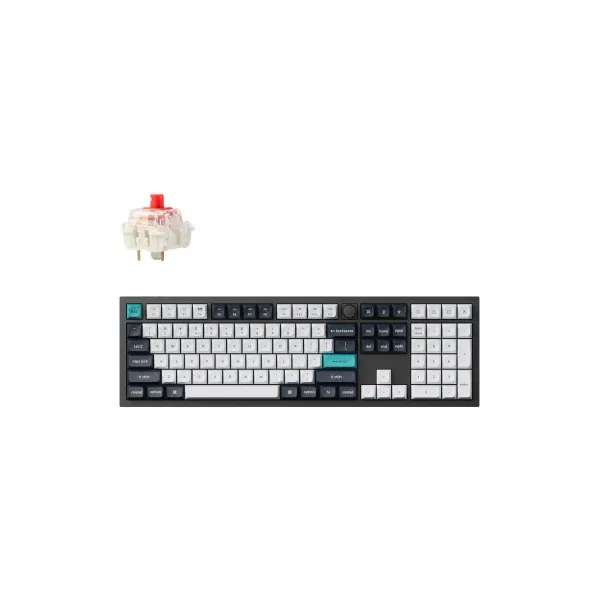 Keychron KEYBOARD WRL Q6 MAX RGB/CARBON BLACK Q6M-M1 KEYCHRON