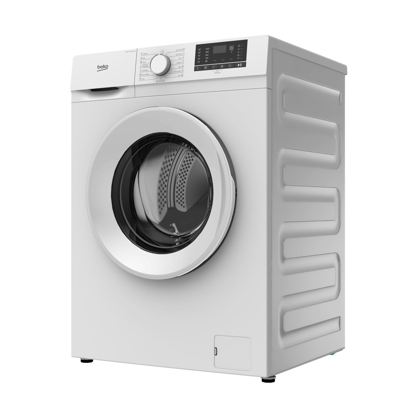 Beko Washing machine B1WFK2604WEE, 6 kg, Energy class D, 1000 rpm, Depth 45 cm / B1WFK2604WEE