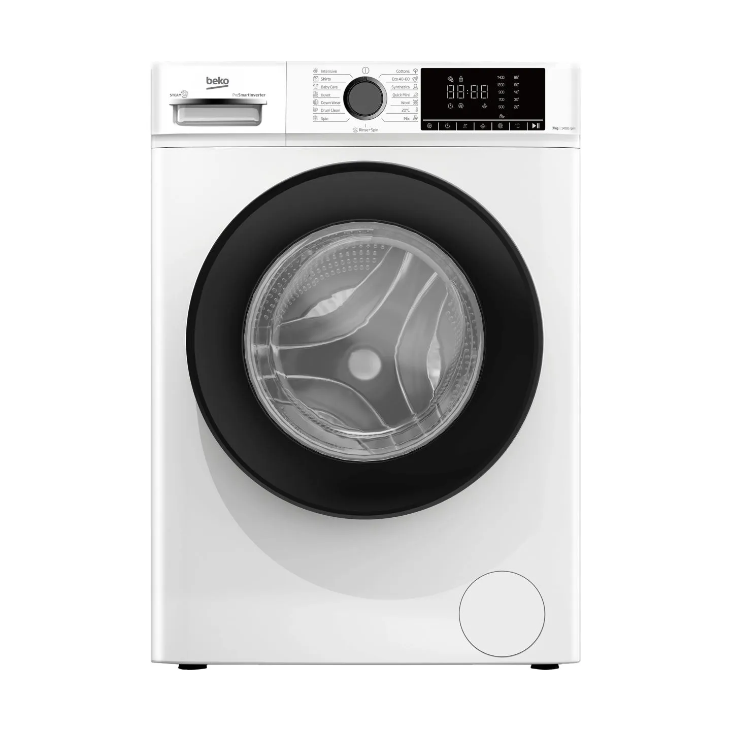 Beko Washing machine B1WFM2741WBEE, 7kg, Energy class A, 1400 rpm, Depth 52 cm / B1WFM2741WBEE