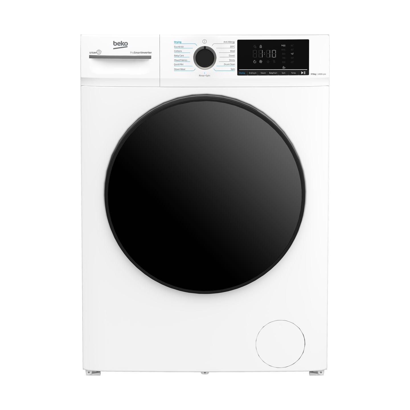 Beko Washing machine - Dryer BMM5DFO5741W, 1400 rpm, Energy class D, 7kg - 5kg, Depth 52 cm, Inverter motor / BMM5DFO5741W