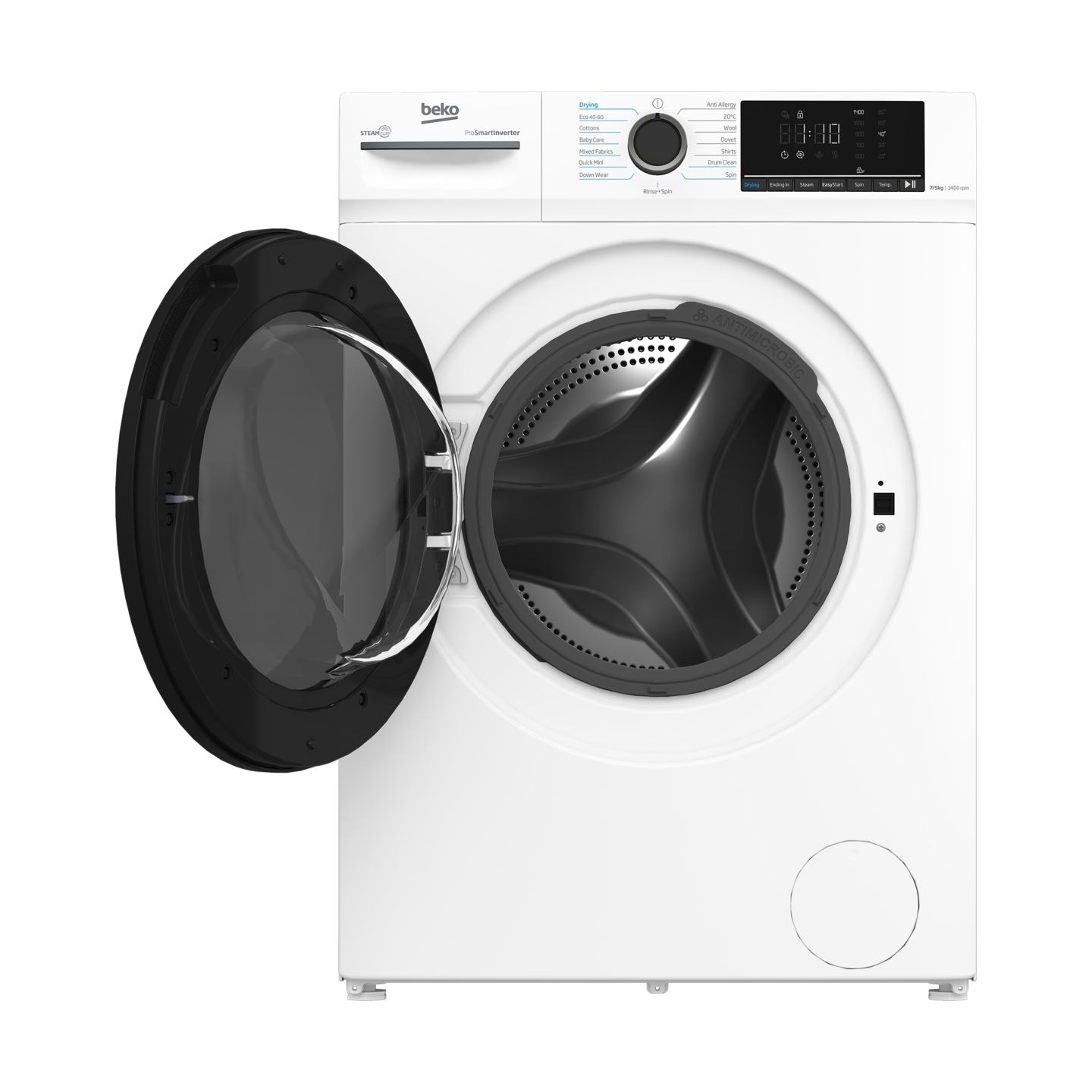 Beko Washing machine - Dryer BMM5DFO5741W, 1400 rpm, Energy class D, 7kg - 5kg, Depth 52 cm, Inverter motor / BMM5DFO5741W