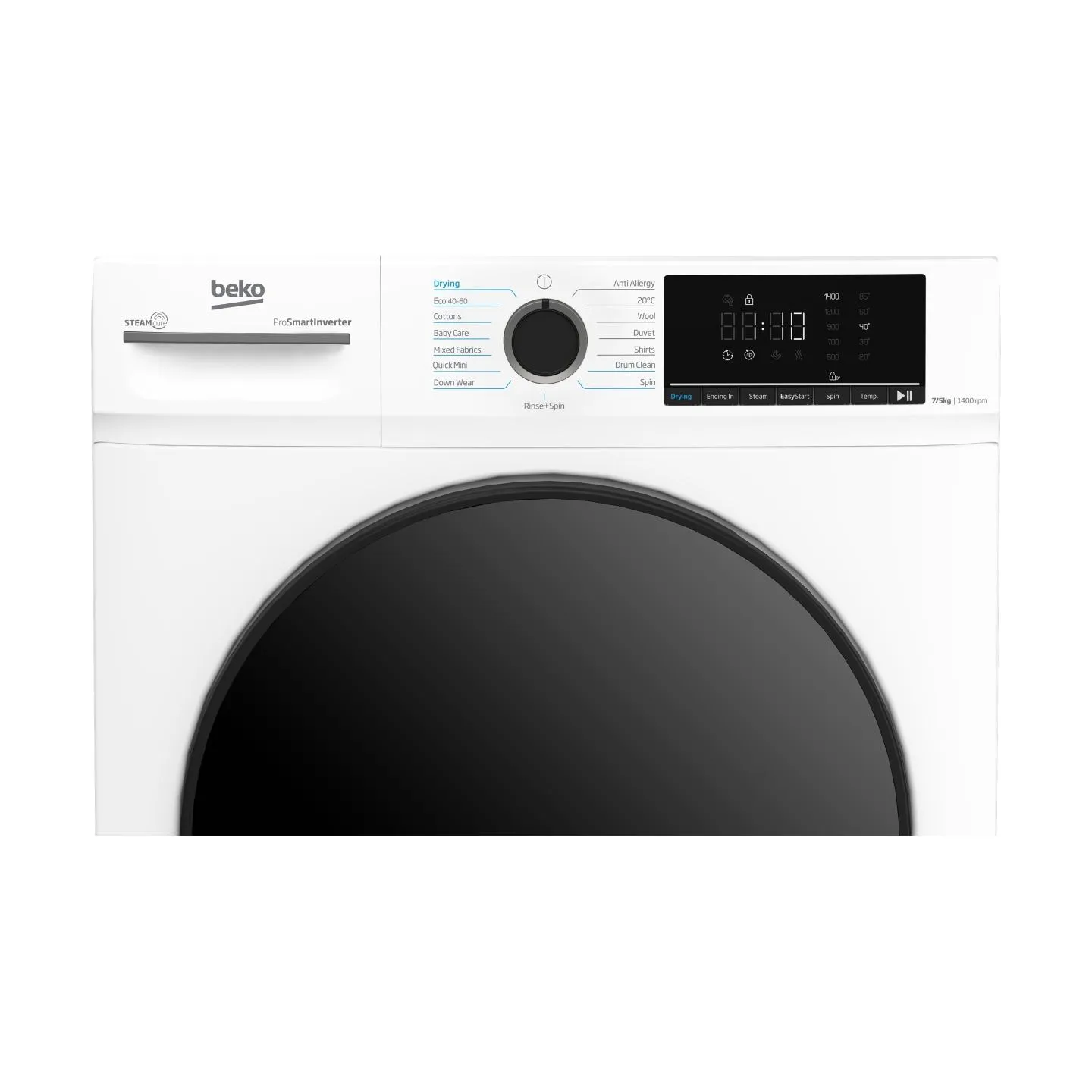 Beko Washing machine - Dryer BMM5DFO5741W, 1400 rpm, Energy class D, 7kg - 5kg, Depth 52 cm, Inverter motor / BMM5DFO5741W