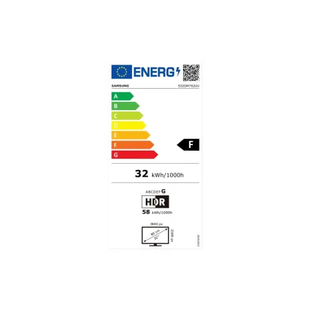 Samsung | LS32DM702UUXDU | 32 " | VA | 16:9 | 60 Hz | 4 ms | 3840 x 2160 pixels | 300 cd/m² | HDMI ports quantity 2 | Black
