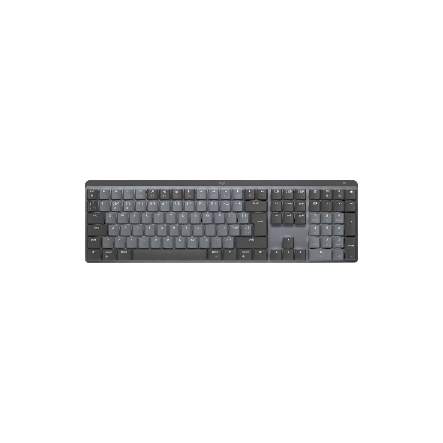 Logitech MX Mechanical Bluetooth Illuminated Keyboard - GRAPHITE - US INT'L - TACTILE