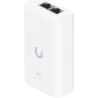 Ubiquiti PoE++ Adapter; Delivers up to 60W of PoE++; Surge, peak pulse, and overcurrent protection; Contains RJ45 data input, AC