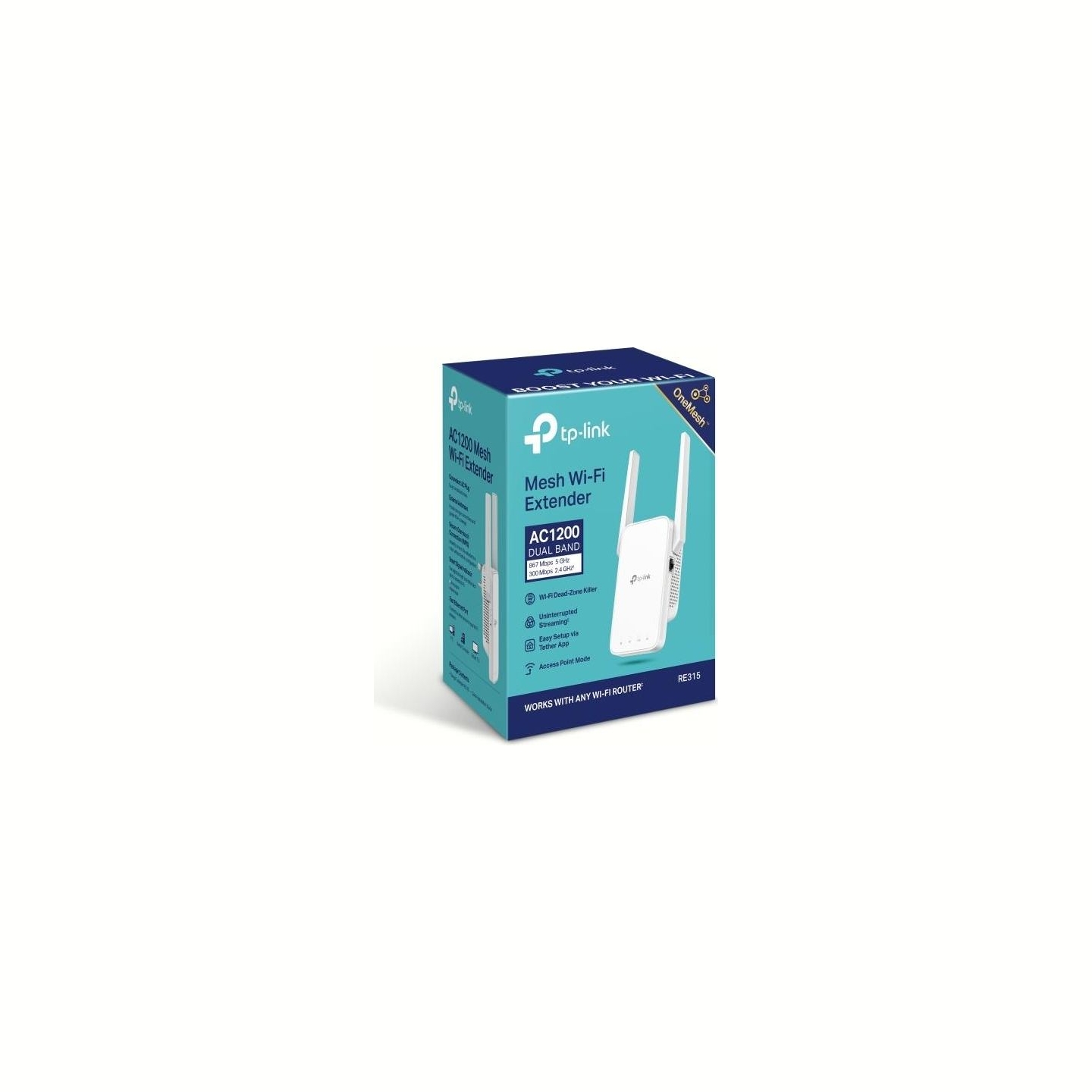 Tp-Link RE315 AC1200 Mesh Wi-Fi Range Extender | TP-LINK