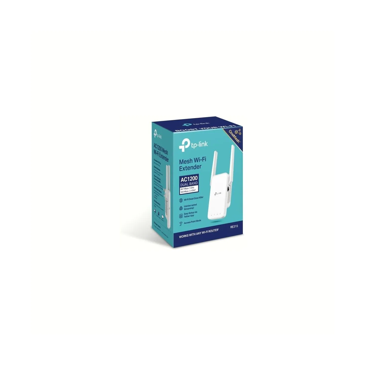 Tp-Link RE315 AC1200 Mesh Wi-Fi Range Extender | TP-LINK
