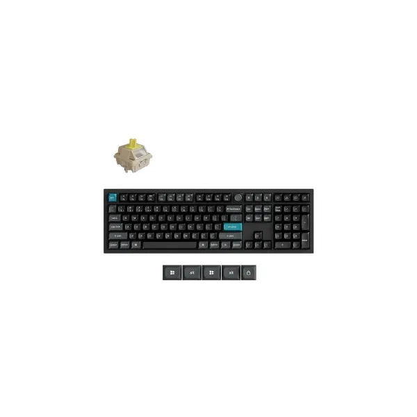 Keychron KEYBOARD WRL Q6 ULTRA/BLACK Q6U-M4 KEYCHRON