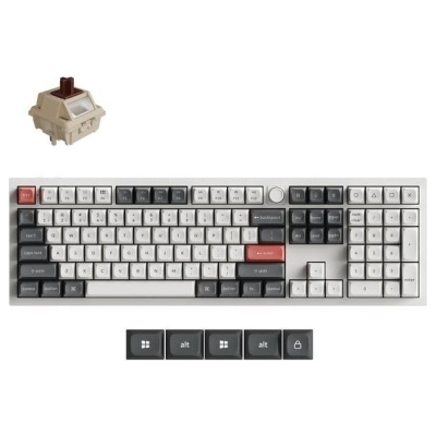 Keychron KEYBOARD WRL Q6 ULTRA/WHITE Q6U-P3 KEYCHRON