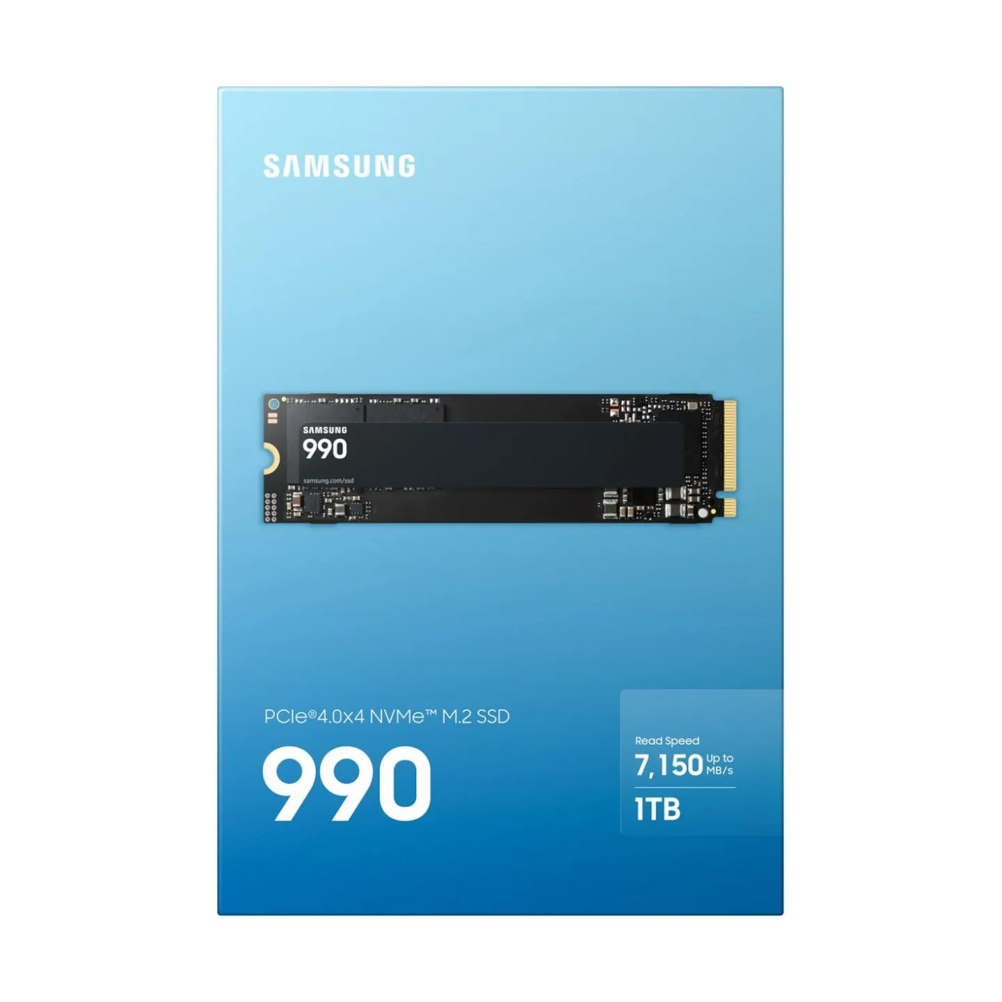 Samsung 990 PCIe 4.0 NVMe M.2 SSD 1TB