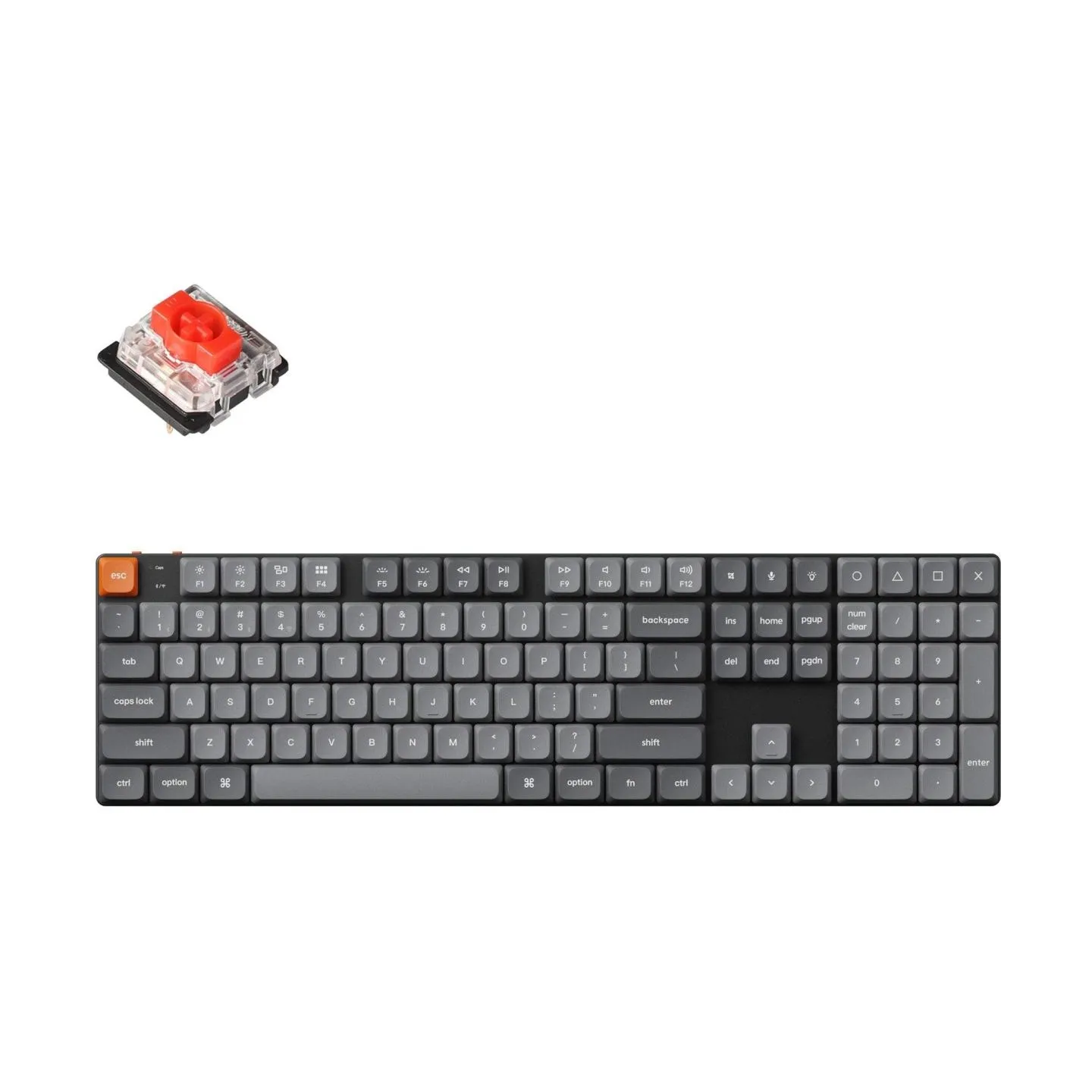 Keychron KEYBOARD WRL K5 MAX/BLACK K5M-A1 KEYCHRON