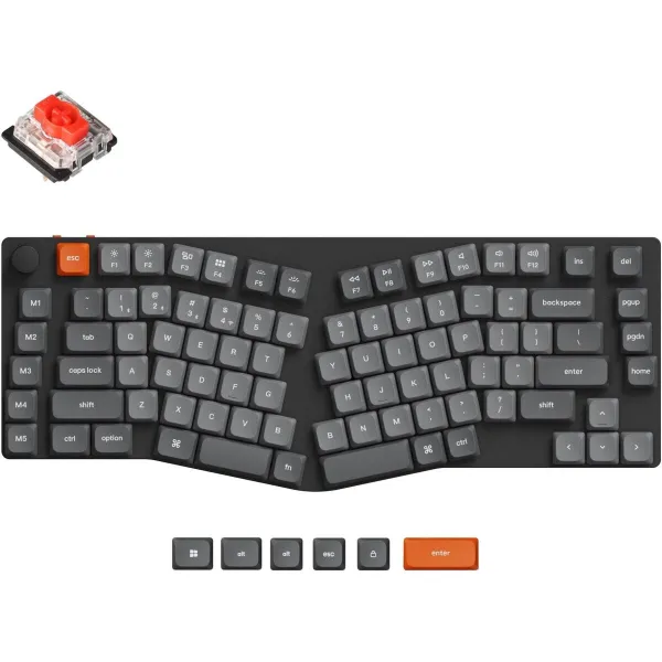 Keychron KEYBOARD WRL K15 MAX/BLACK K15M-A1 KEYCHRON