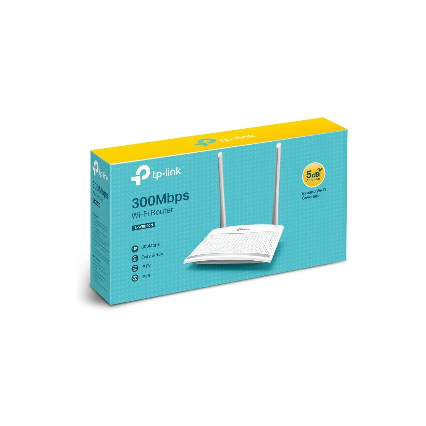 Tp-Link | Router | TL-WR820N | 802.11n | 300 Mbit/s | 10/100 Mbit/s | Ethernet LAN (RJ-45) ports 2 | Mesh Support No | MU-MiMO Y