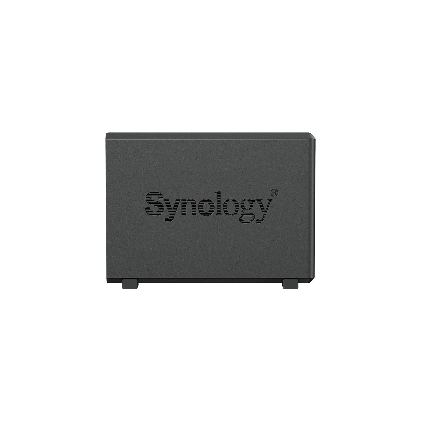 Synology | Tower NAS | DS124 | up to 1 HDD/SSD | Realtek | RTD1619B | Processor frequency 1.7 GHz | 1 GB | DDR4