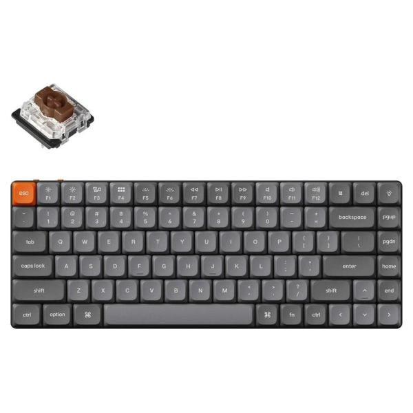 Keychron KEYBOARD WRL K3 MAX RGB/BLACK K3M-H3 KEYCHRON