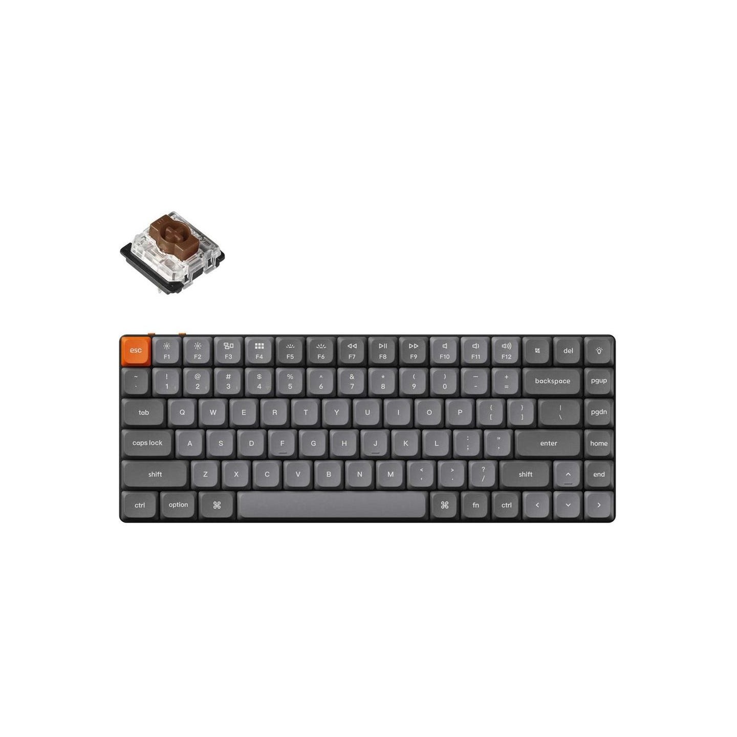 Keychron KEYBOARD WRL K3 MAX RGB/BLACK K3M-H3 KEYCHRON