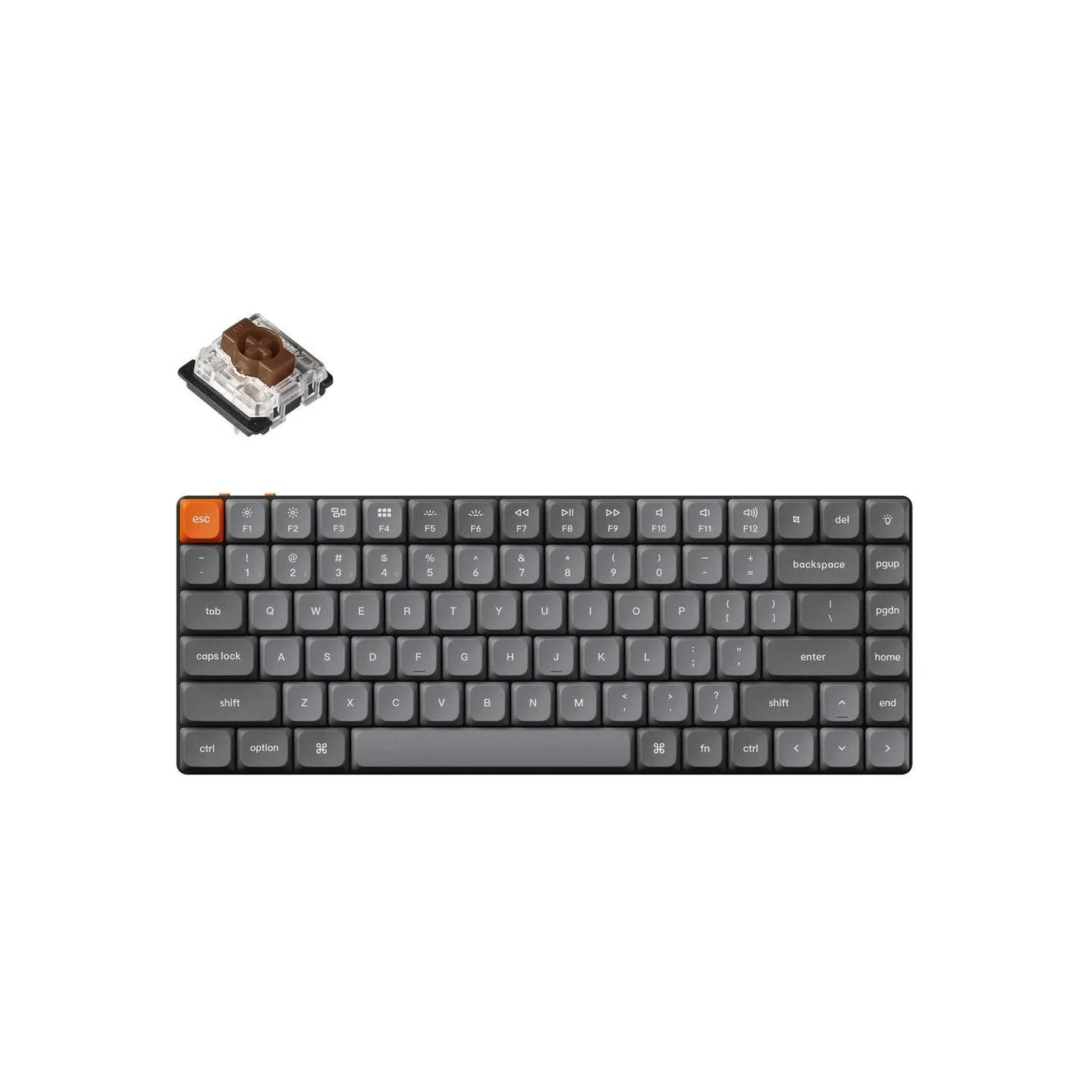 Keychron KEYBOARD WRL K3 MAX RGB/BLACK K3M-H3 KEYCHRON