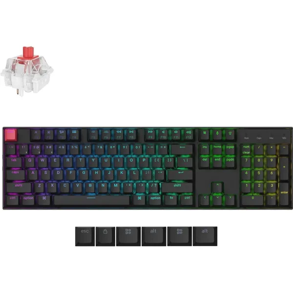Keychron KEYBOARD WRL K10 RGB/BLACK K10X-H1 KEYCHRON